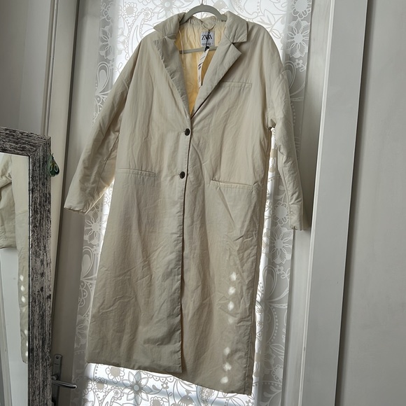 Water Repellant Blazer Puffer Coat - Picture 3 of 9